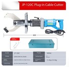Electric Hydraulic Cable Shears Jp-120c Portable Hydraulic Cable Cutters