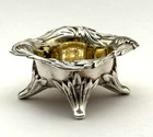 Paris Exposition Tiffany Chrysanthemum Sterling  Silver Open Salt