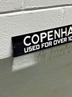 Copenhagen Porcelain Like Sign Tobacco Smoke Cigar Gas Oil Pipe Snuff Gas Oil