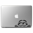 Minion Peeking Vinyl Decal Sticker For Macbook Laptop Car Auto Suv Window Wall