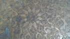 Antique Middle Eastern Ottoman Islamic 20 1 2  Hammer Engraved Brass Tray Signed