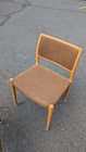 Set Of Two Solid Oak Danish Modern Niels Moller Model 80 Dining Chairs