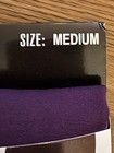 New In Pkg Seven Apparel Women s Fleece Lined High Rise Leggings Purple M