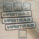 Eastern Airlines Embroidered Uniform Patch Lot - Logo Squares   Name Strips