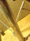 2  Vintage Ludwig Drum Set Cymbal Stands Missing Parts