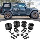 3  Front 3  Rear Full Lift Kit With Shock Extenders 07-18 Jeep Wrangler Jk