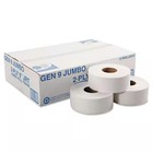 3 3 In  X 700 Ft  2-ply Jumbo Roll Bath Tissue In White  12 carton 