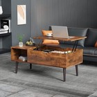 Coffee Table  Lift Top Coffee Tables For Living Room  Small Rising Wooden Dining