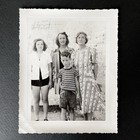Vintage Photo Grandma   Children 1940s Fashion Family
