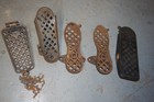 Antique Cast Iron Industrial Sewing Machine Foot Pedals Lot Of 5 Steampunk Parts