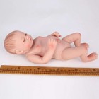 Body Soft Vinyl Silicone Reborn Baby Dolls Bath Realistic Newborn Girl Doll