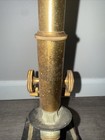 Ernst Leitz Wetzlar Brass Microscope No  259278 Antique Heavy Early 1900s