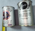 Lot 2 Sailor Jerry Collectable Oil Cans Metal Eagle Cup Spiced Rum 8 Ball 13 5oz