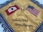 In Service Ww1  Blue Star   American Flags Pillow Cover 15    Camp Sherman See Pic