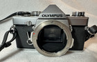 Vintage Olympus Om-1 Camera Body With Manuals   Leather Case