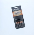 Duracell Rechargeable Batteries  4 Count  With Value Charger