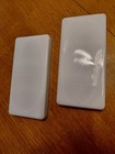 Two American Cabinet Co  17 Milk Glass Dental Trays For Clamps   Matrix Bands