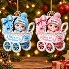 Custom Baby s First Christmas Ornament  Personalized Baby Girl Boy Keepsake 2026
