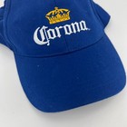 Corona Beer Hat Mens One Size Blue Baseball Cap Adjustable Strap Logo Cotton