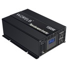 Power Inverter 24v Pure Sine Wave 1500w 110v 120v Car Truck Solar System Rv Lcd