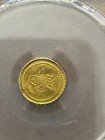 Esmer Pcgs Unc Det  Islamic Arabic Turkey Turkiye 1842 Gold Coin 1 4 Ma Ah1255 4