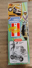 Evel Knievel Stunt Cycle Toy-wind Up Energizer Launcher-trail Bike figure helmet