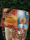 Walco Holiday Strings White red Vintage Sequin Bead Christmas Ornament Kit 3423