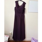 Marsoni By Colors M238 Gown Mother Of The Bride Dress Size 14  Eggplant Nwt