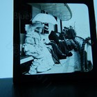 Edwardian Or Victorian Steam Boat Cruise Passengers Magic Lantern