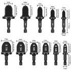 11x Swaging Tool Drill Bit Set Air Conditioner Copper Pipe Flaring Tube Expander