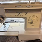 Singer 533 Stylist Sewing Machine Tested W pedal  Extended Bed   More- Metal 
