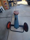 Antique Go Kar Scooter Red And Blue
