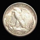1916-p Walking Liberty Half Dollar As Shown In The Figure - Very Fine Condition 
