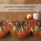 Thanksgiving Pumpkin Mantel Scarf For Autumn Home Decor  For Fall - For Harvest