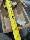 Vintage 1972 Hand Carved Wooden Rowboat Model Eddie Luke Kennedyville Maryland