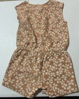 Rylee   Cru Playsuit Daisy Rust-orange 6-7 Years Girls