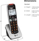 At t Bl102-2 Dect 6 0 2 Handset Cordless Home Phone Answering Caller Id Open Box
