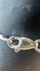 Vintage Waterford Crystal Heart Pendant Necklace Sterling Silver Chain 24  Long