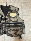 King Of The Mountain Wool Men   s Camo Fly Fishing Vest Size Large