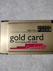 Vintage Genuine Psion Gold 56k Fax Wan Global Pc Card - Vgc  wgpomc-001ukd 