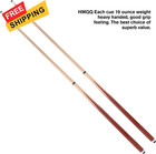 58  2-pieces Pool Cue Stick With Coffee Color 58  Set Of 2 20oz  