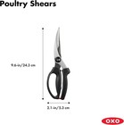 Oxo Heavy Duty Poultry Shears Kitchen Scissors Meat Bone Cutting Stainless Steel