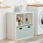 13   4 Cube Organizer White - Brightroom  Decorative Bookshelf  Cubby