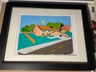 The Simpsons Animation Cel Art Production Background Vintage Cartoons Rare I6