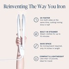 Nori Press Handheld Steam Iron In White - Msrp  120
