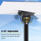Starlink Gen 3 Mount   Extension-type Heavy Duty Starlink Long Wall Mount