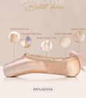 Ballet Pointe Shoes With Ribbons toe Pads For Girls And Women Rose Gold Us Stock