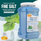 Spa Redi Pedi Bath Fine Salt Mint   Eucalyptus 128 Oz