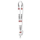 Resident Evil Umbrella Corporation Logo Lanyard Id Badge Holder Neck Strap White