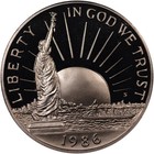 1986-s Statue Of Liberty Commemorative Half Dollar Choice Proof  j401